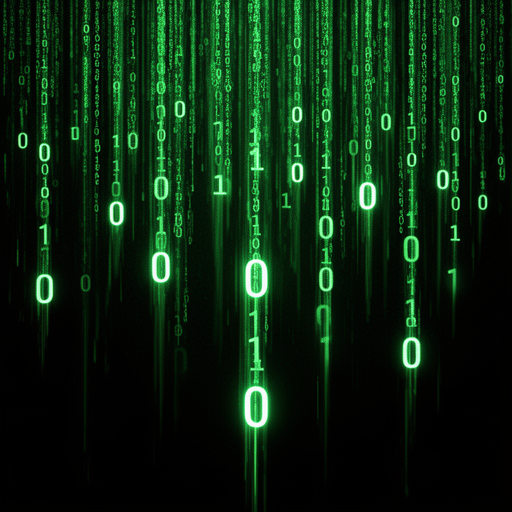 Binary Rain Effect · Free AI Miniapp